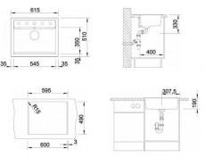 Схема мойки Blanco Dalago 6